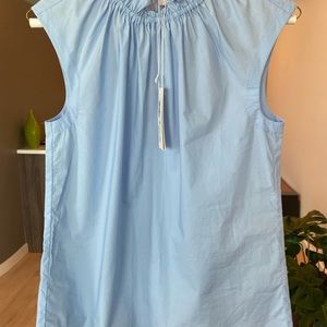 Rebecca Taylor light blue summer blouse
